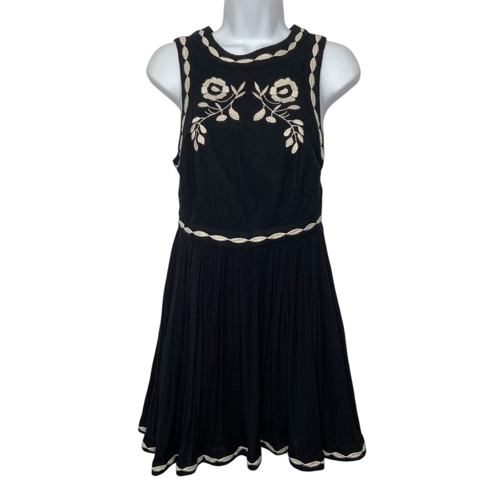 Free People Embroidered Dress Birds Of A Feather